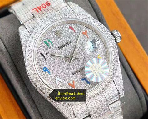 diamonds watches replica|moissanite diamond watch.